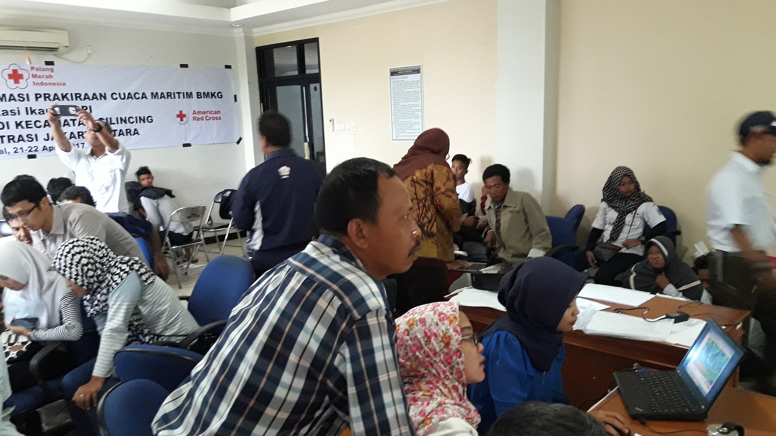 PfR training for fishermen, Jakarta, May 2017