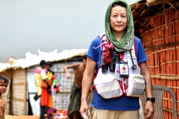 As monsoon intensifies, ‘unsung heroes’ bring health  and maternal care to Cox’s Bazar camps