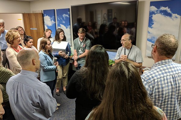 US space agency and Climate Centre brainstorm ways of linking humanitarian work with Earth observation