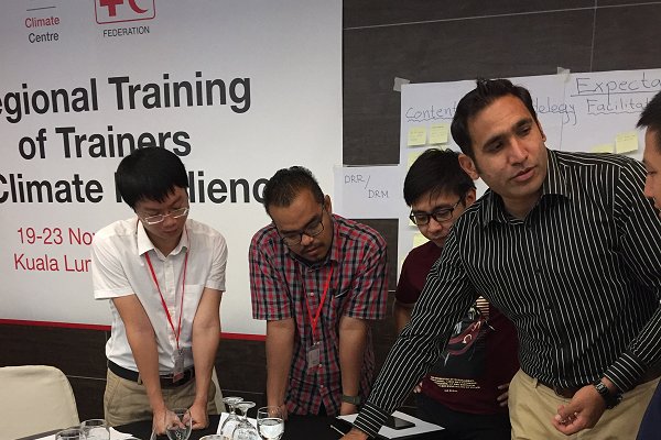 Climate-related training for trainers at IFRC Asia Pacific HQ