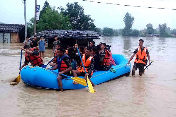 Fostering anticipatory action on floods through social protection in Nepal