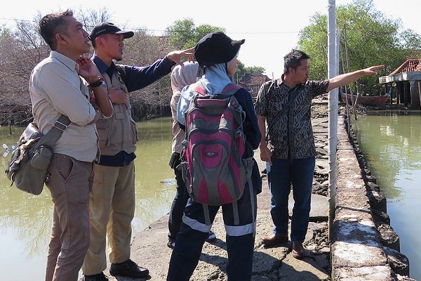 Indonesian Red Cross welcomes progress on government and PfR road map for addressing land subsidence