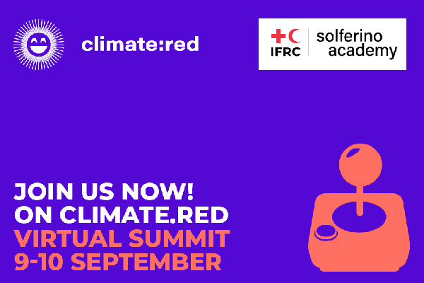 IFRC’s first-ever virtual climate summit, Climate:Red, ‘happening everywhere’
