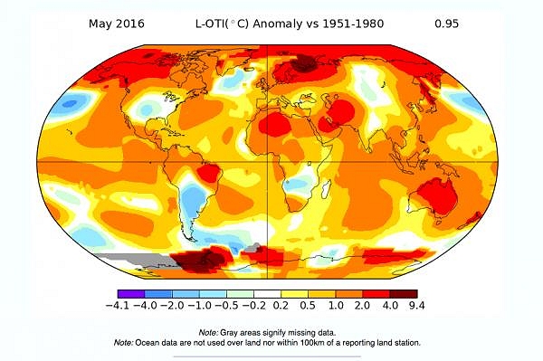 ‘Abnormal is the new normal’. May sets global climate records