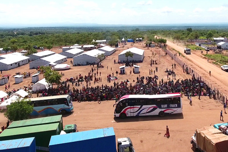 First-ever use of a drone by Red Cross in Africa highlights humanitarian  situation at Uganda border with South Sudan