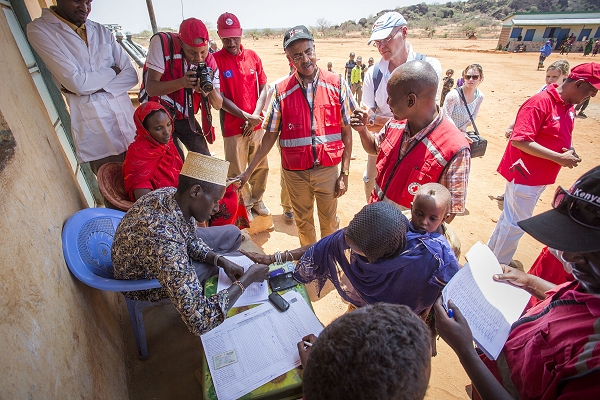 In drought-hit Kenya, slaughtering goats to save herders