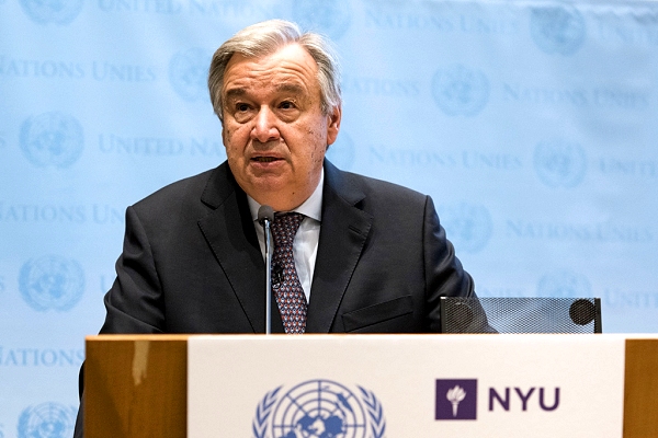 Guterres: Climate change ‘far and away’ tops list of global megatrends