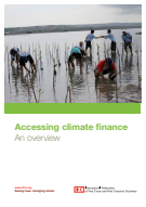 Accessing climate finance: an overview
