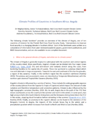 Climate Factsheet Angola