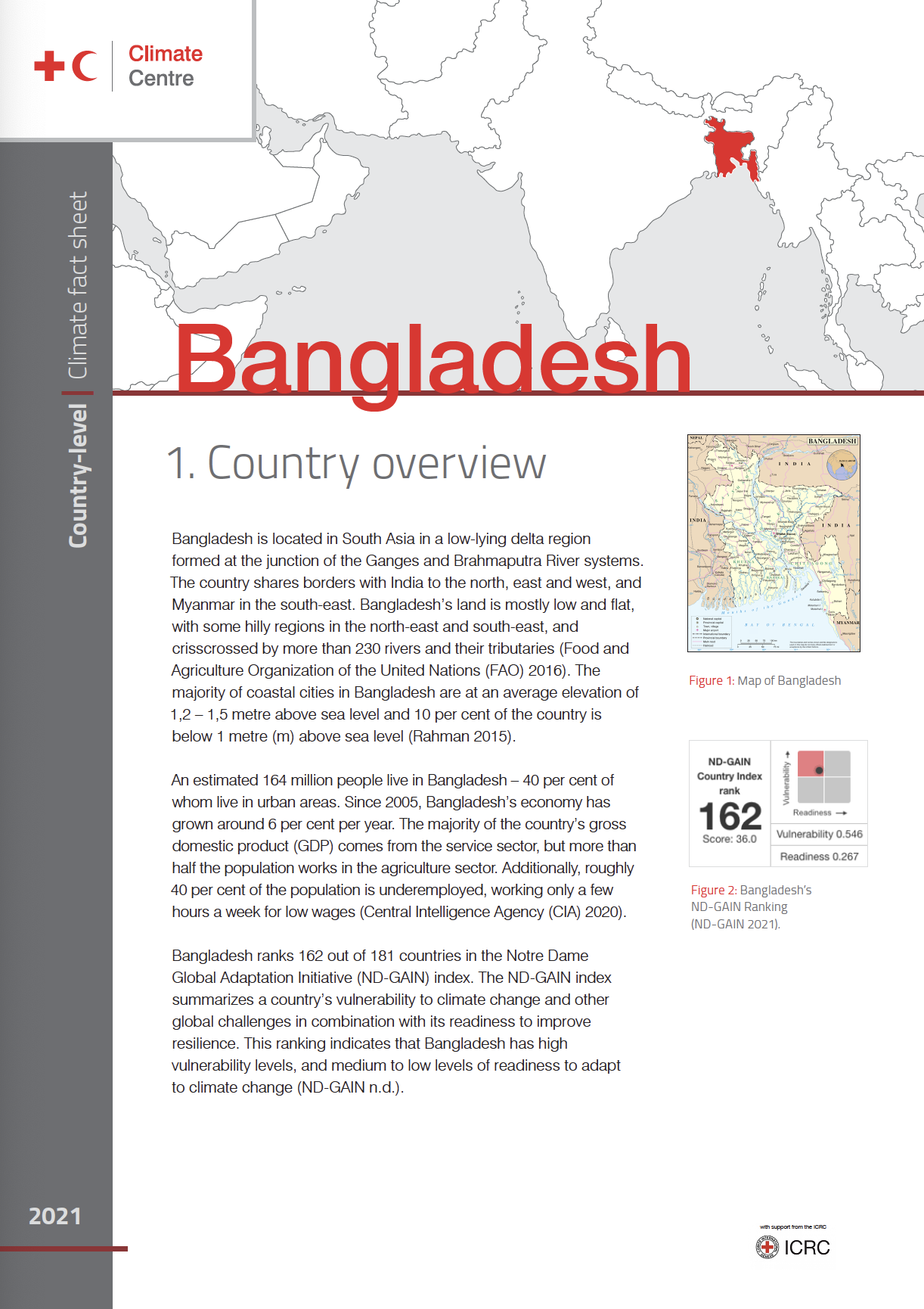 Climate and Conflict: Regional and Country Factsheets