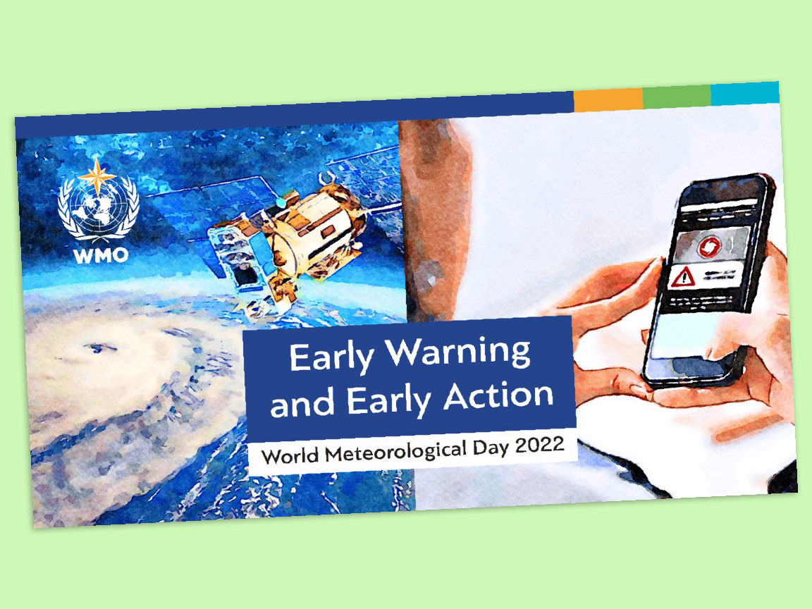 UN: In 5 years, <u>everyone</u> on Earth must be protected by early warning for extreme weather, climate change