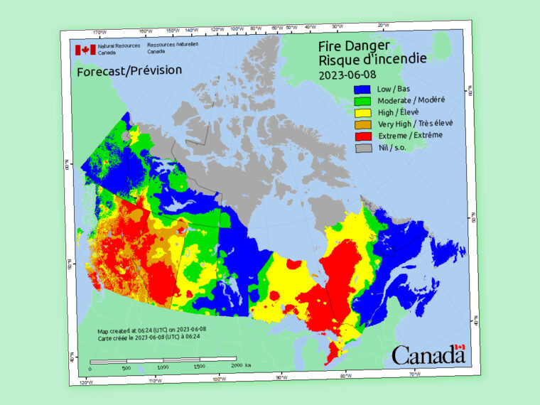 Red Cross in North America helping millions protect against smoke from new Canadian wildfires