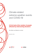 Climate-related extreme weather events and Covid-19