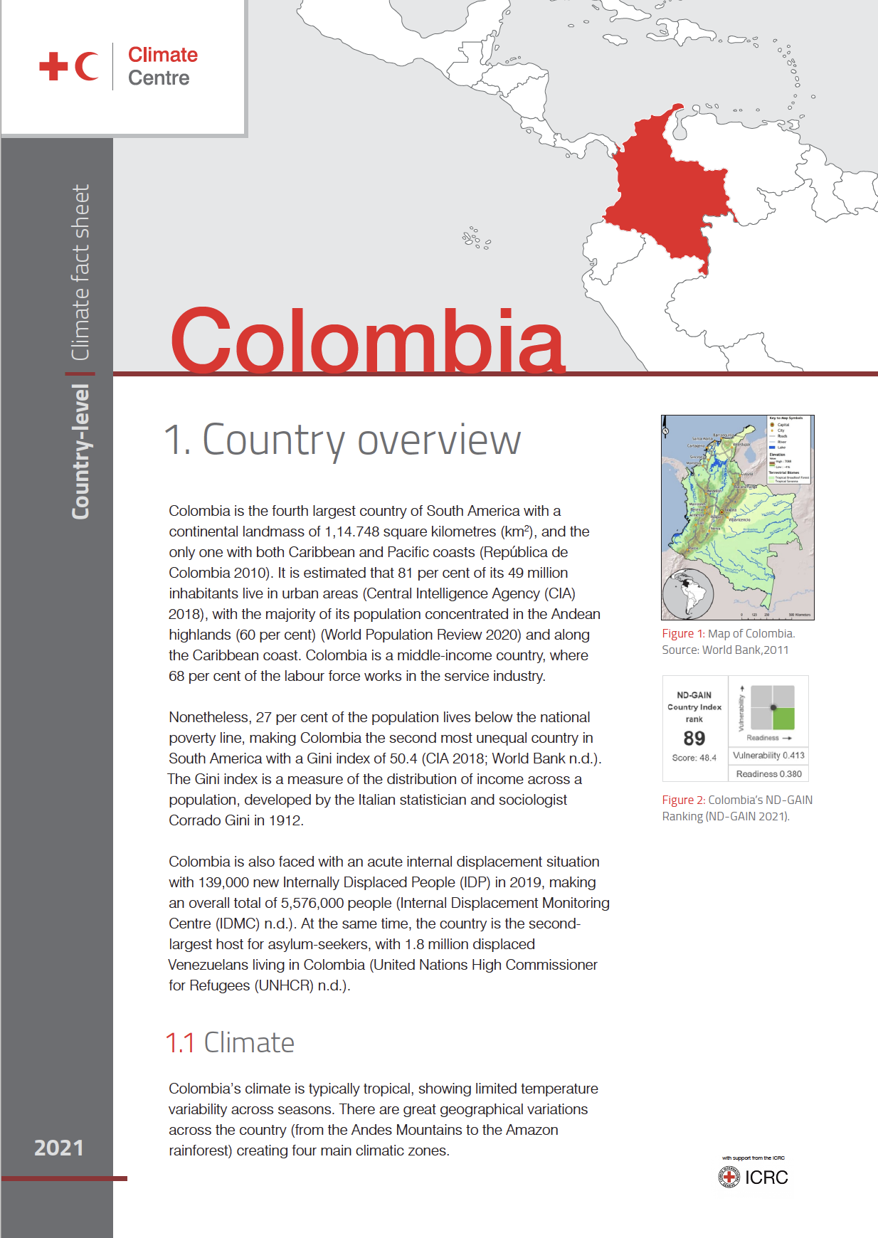 Country Factsheet: Colombia