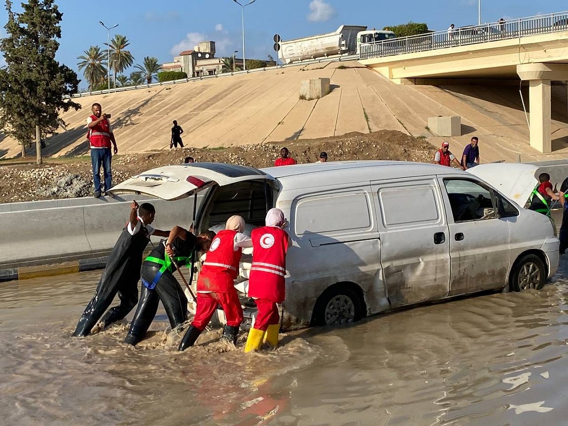 Storm Daniel ‘medicane’ turns on Libya