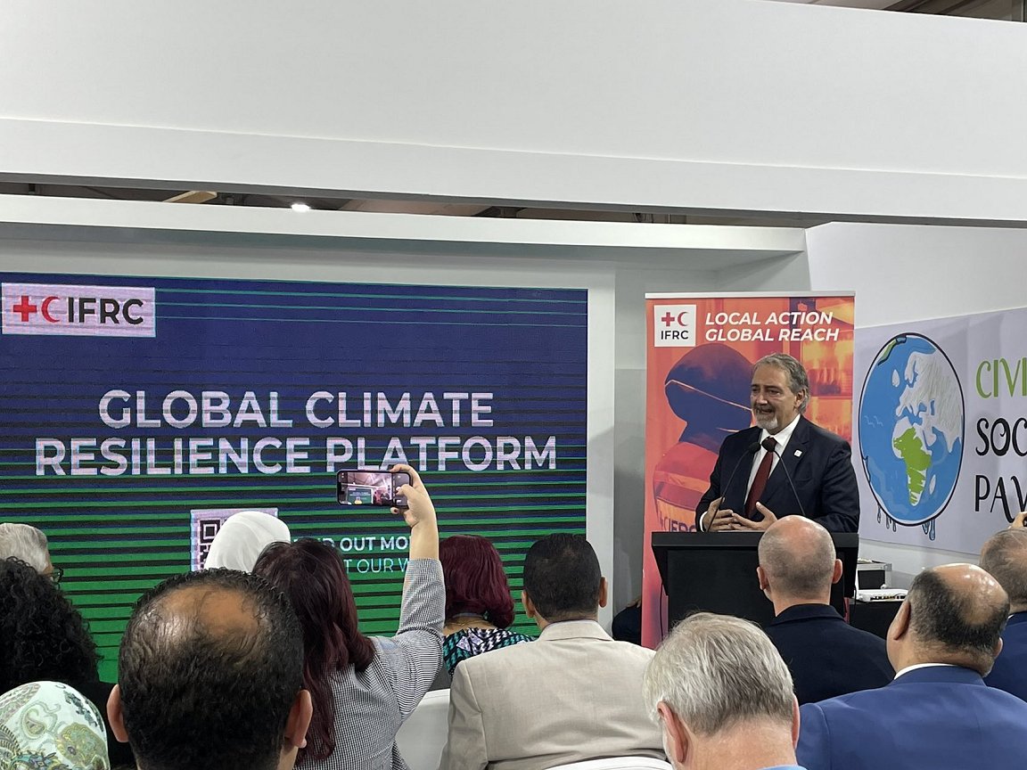 COP27: IFRC launches Global Climate Resilience Platform to support 500 million people