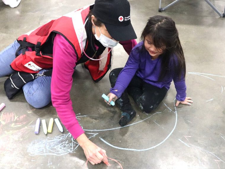 Storms abate in California but hundreds of Red Cross personnel in place to assist with aftermath