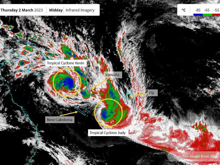 Back-to-back cyclones in South Pacific mean ‘huge immediate needs’