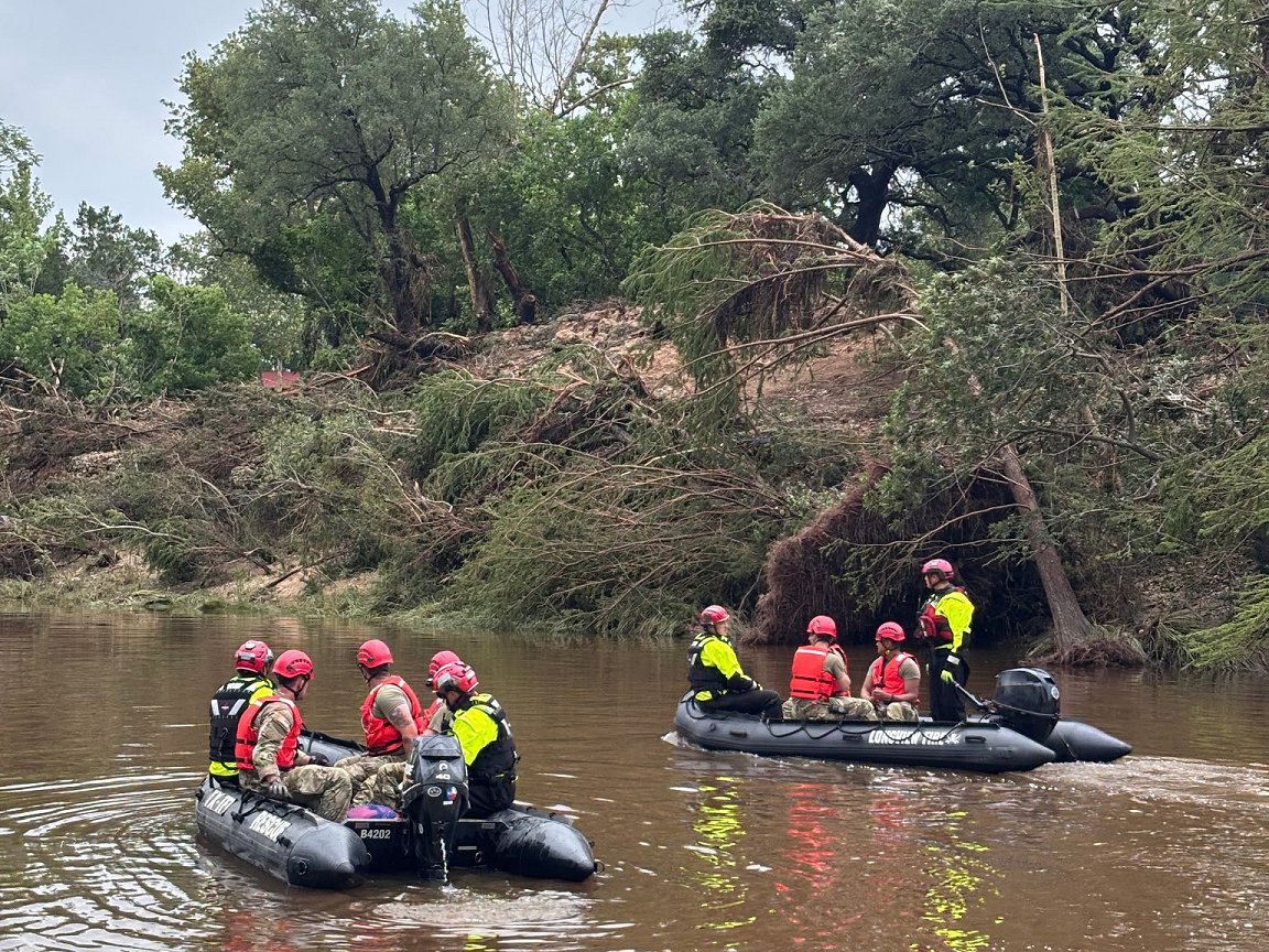 Texas flash flood ‘exceeded flow over Niagara Falls’