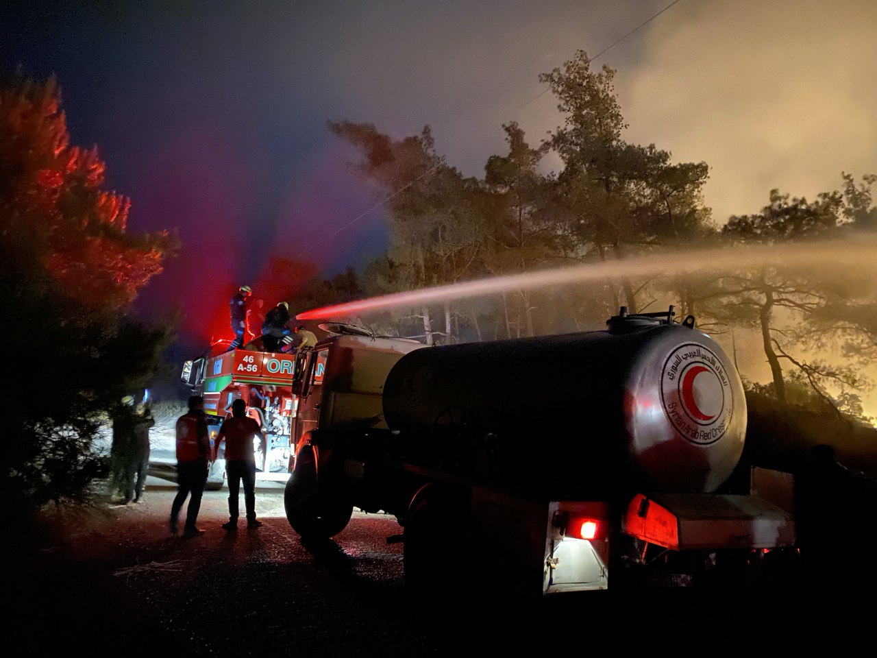 At each end of Mediterranean ‘hotspot’, Red Cross Red Crescent assists with wildfire impacts