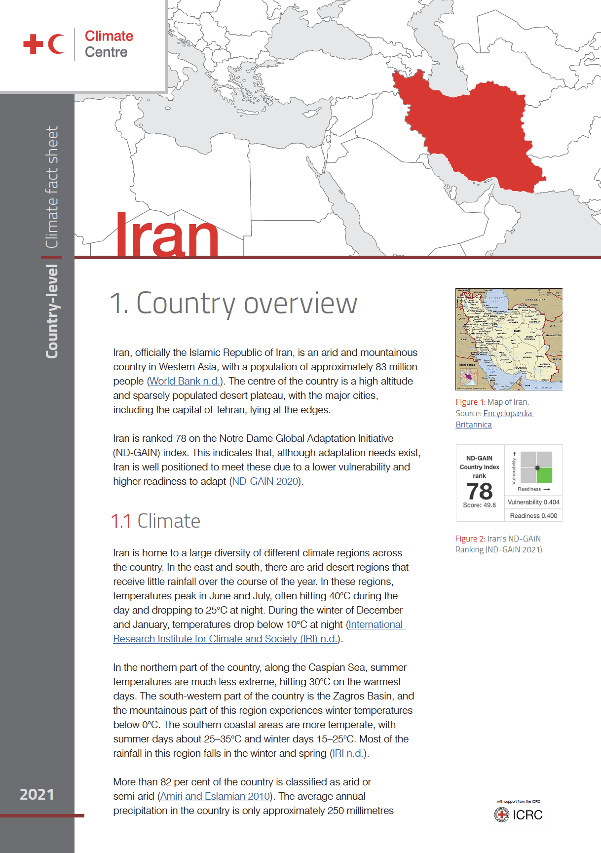 Country Factsheet: Iran