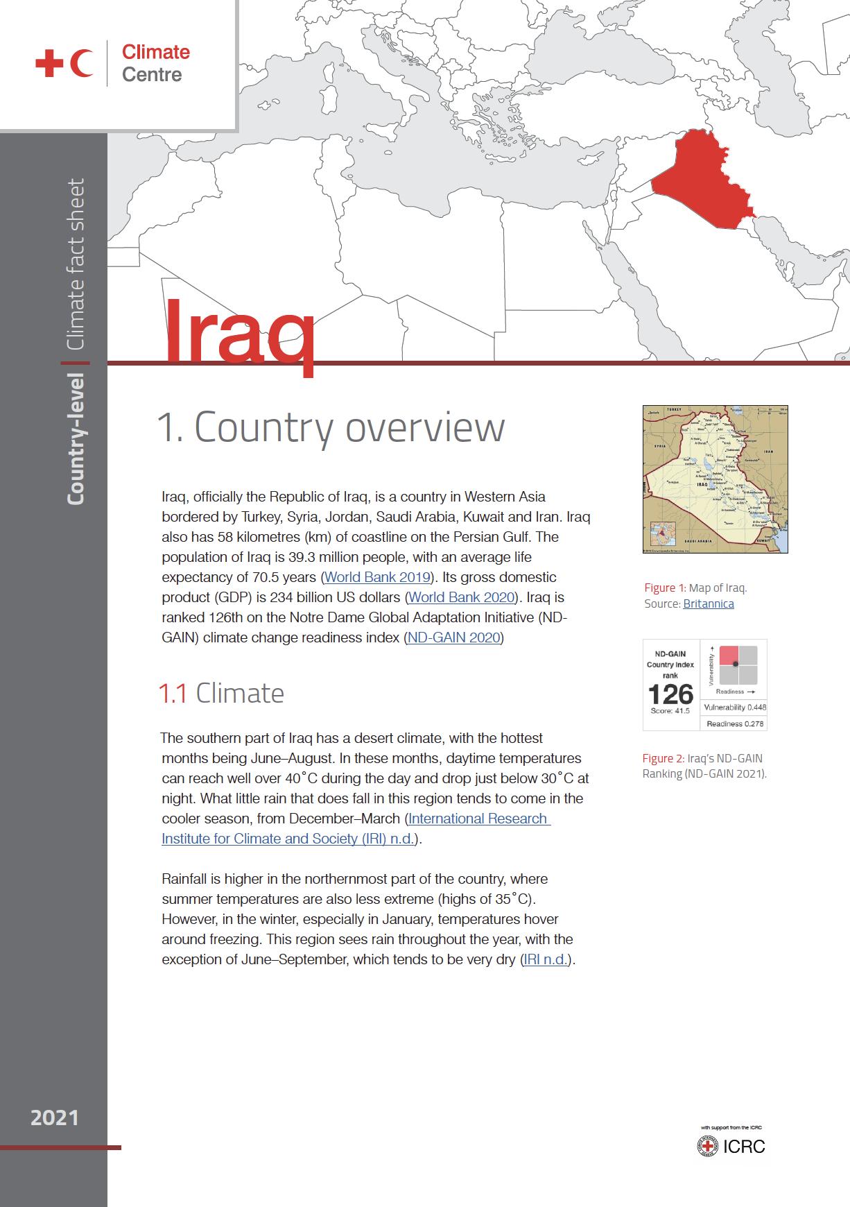 Country Factsheet: Iraq