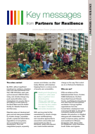 Key messages from Partners for Resilience: World Urban Forum 2018