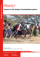 Ready! Lessons in the design of humanitarian games