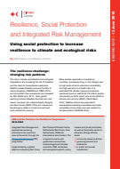 Resilience, social protection and integrated risk management