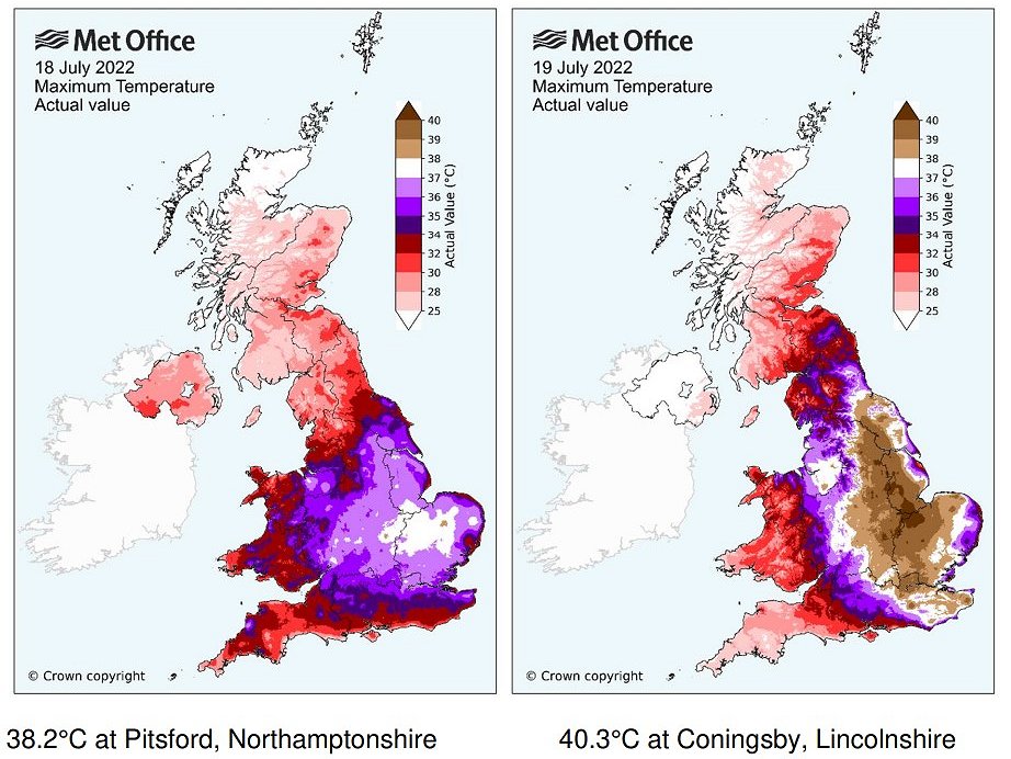 <strong>UK heatwave ‘far more intense and widespread’ than comparable events</strong>