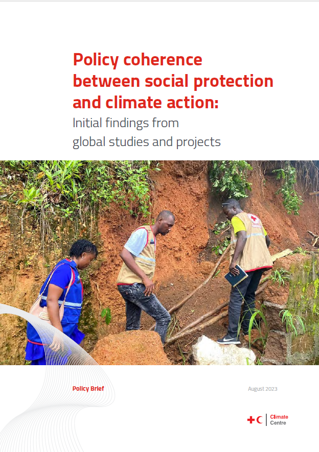 Policy coherence between social protection and climate action: Initial findings from global studies and projects