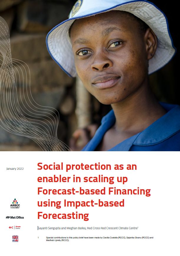 Social protection as an enabler in scaling up forecast-based financing using impact-based forecasting