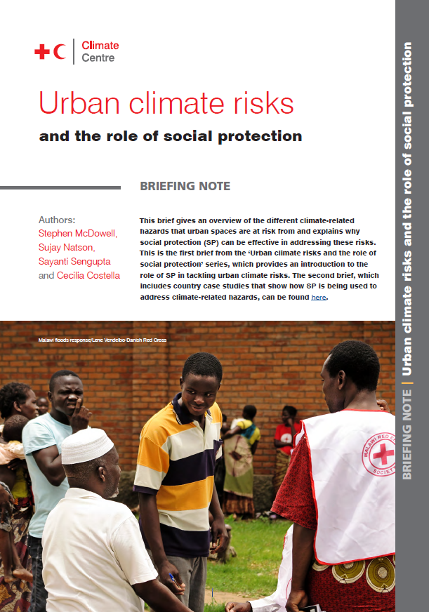 Urban climate risks and the role of social protection (briefing paper)