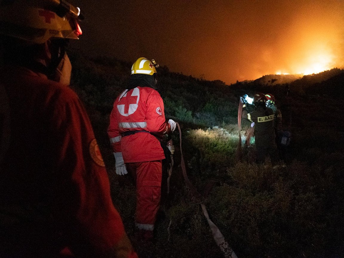 Forecast Mediterranean fire danger persists